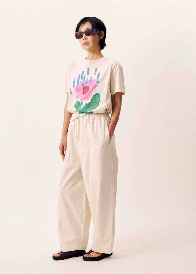 Pistia T-Shirt Cream
