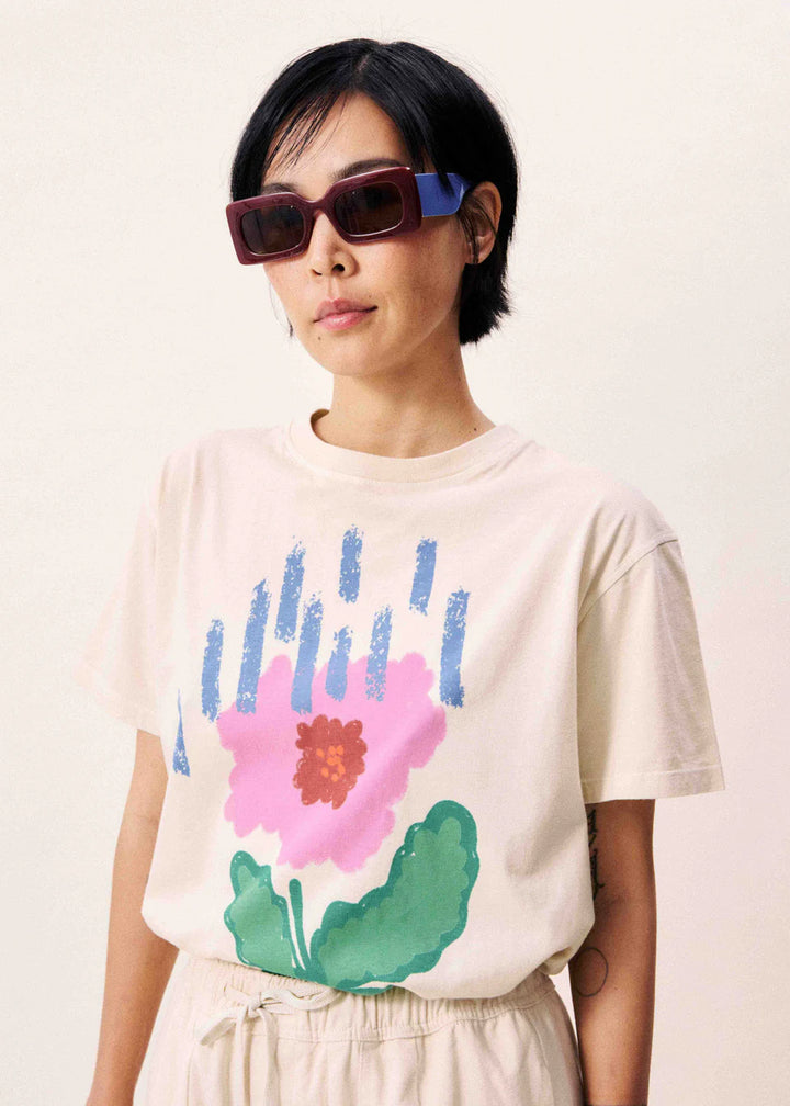 Pistia T-Shirt Cream