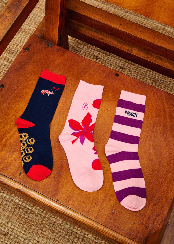 Chaussettes Sock Gift Box - Rose