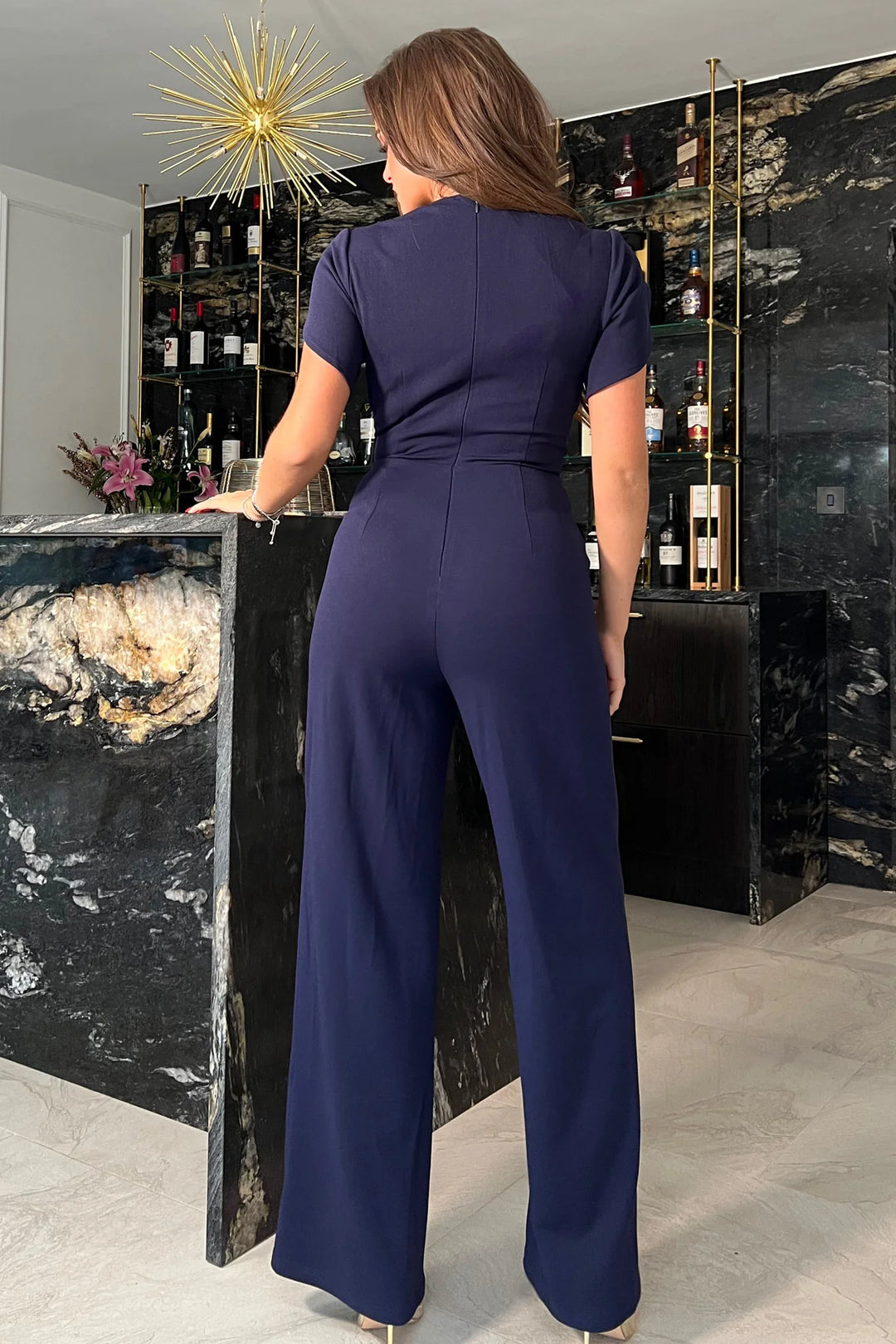 Bridget Twist Front Jumpsuit