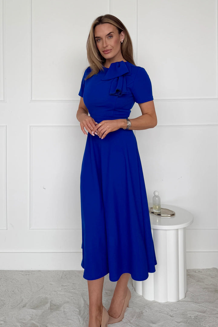 Minta Bow Midi Dress