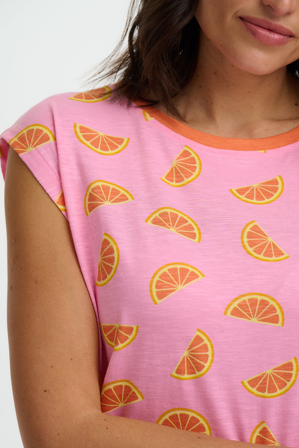 Chrissy Tank T-Shirt Pink