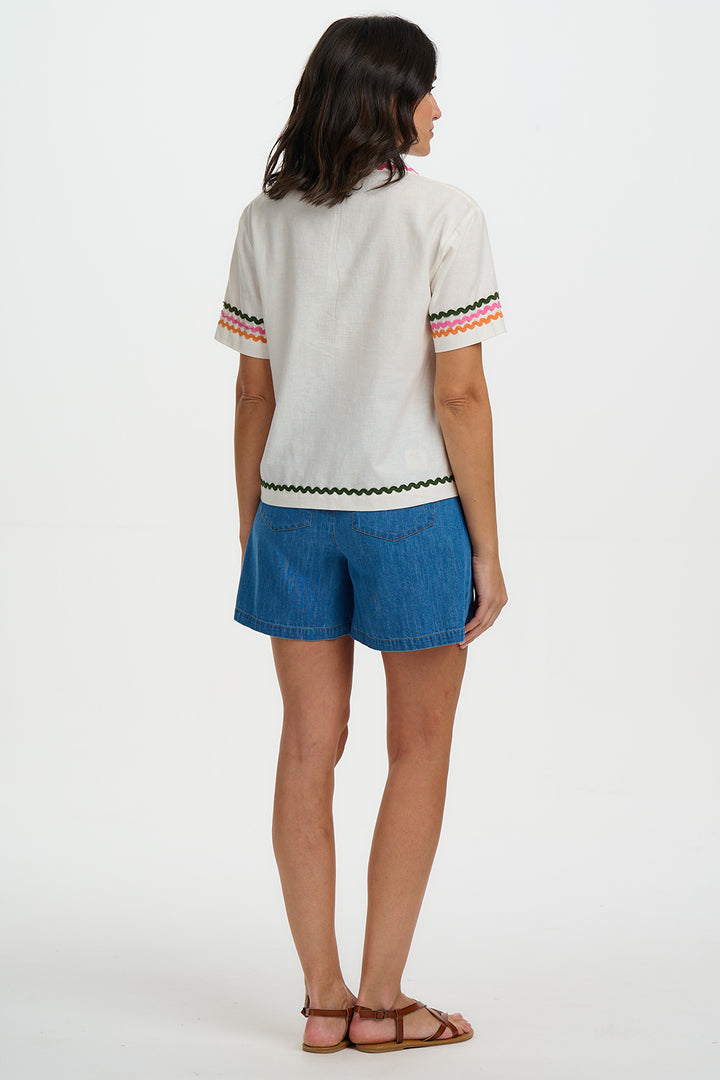 Michelle Shirt Off White