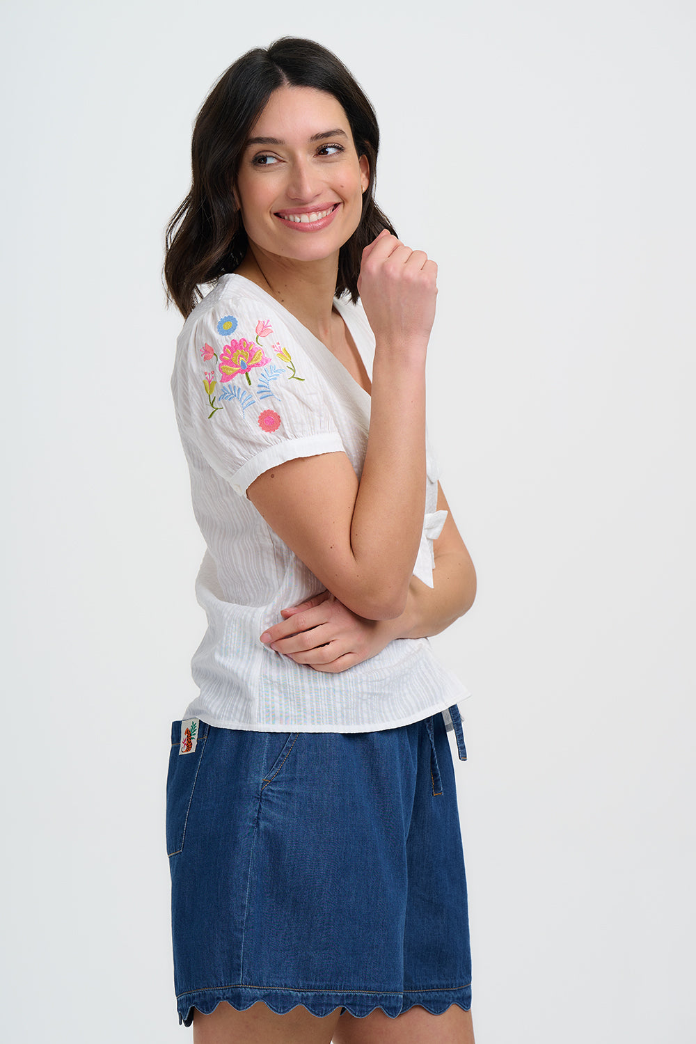 Adaline Bow Top
