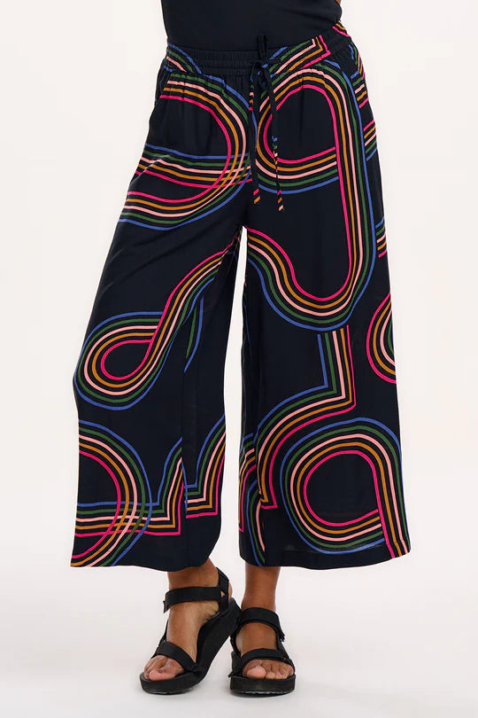 Ameera Cropped Wide Leg Trousers