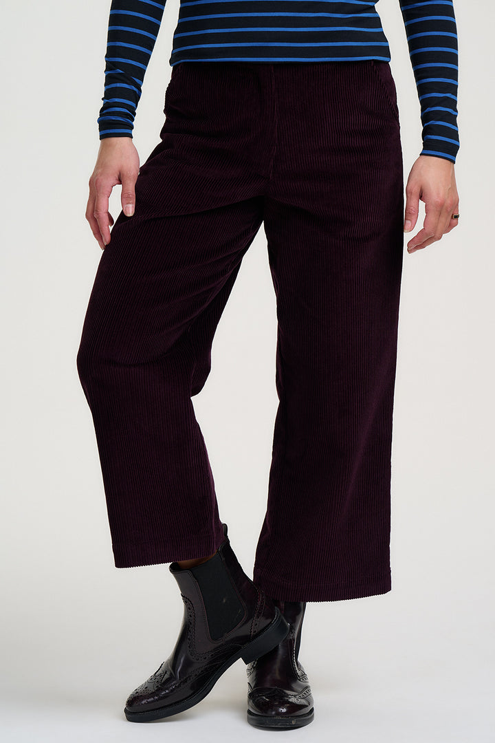 Lindley Cord Cropped Trousers