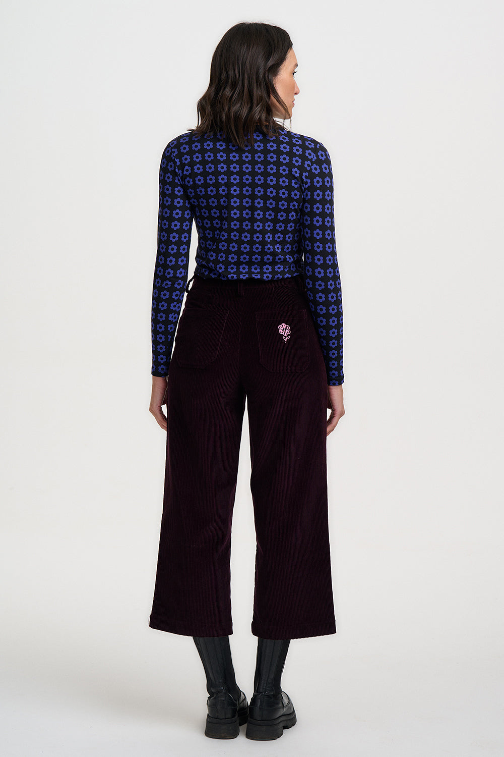 Lindley Cord Cropped Trousers