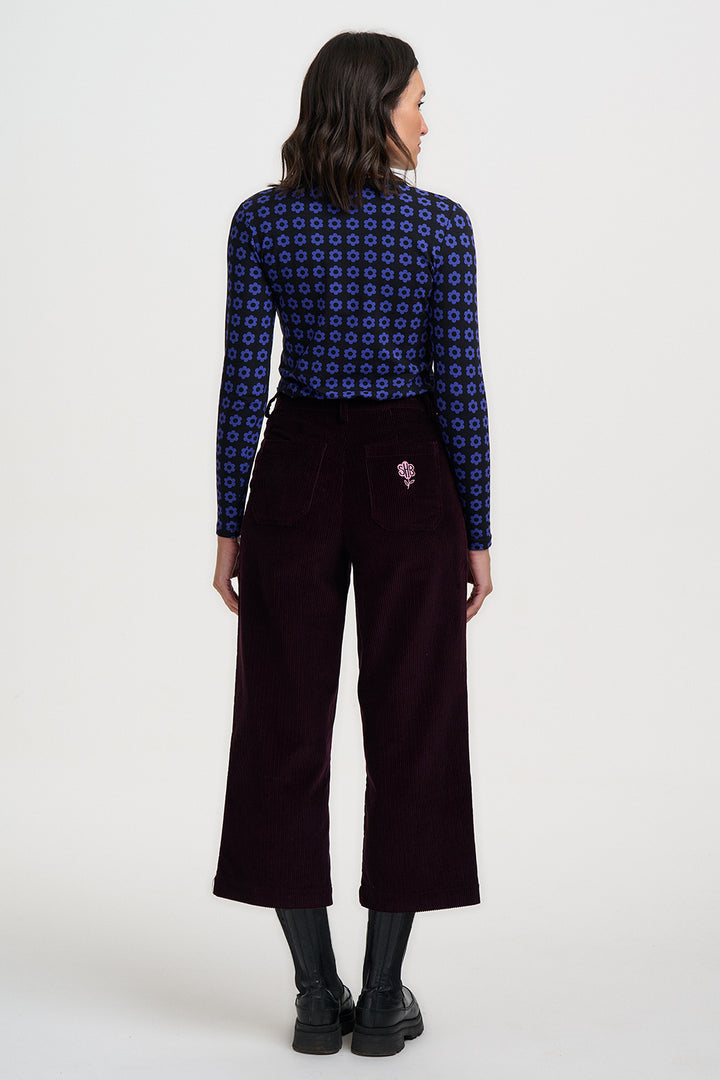 Lindley Cord Cropped Trousers