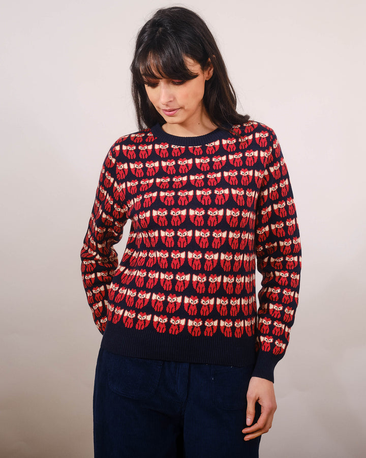 Crew Fox Sweater