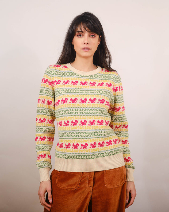 Crew Squirrel Sweater
