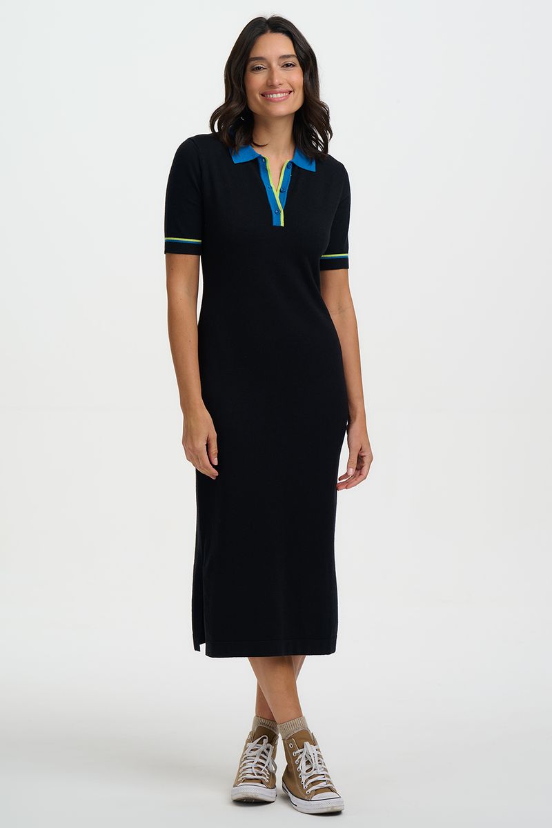 Tanya Knit Dress Black