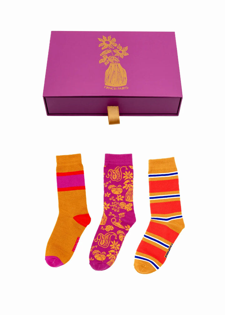 Ivete Sock Gift Box Pink