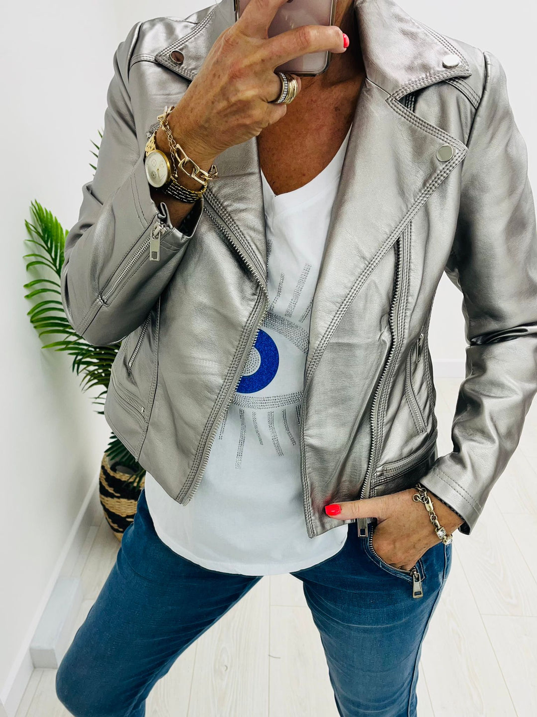 Vicky Biker Jacket