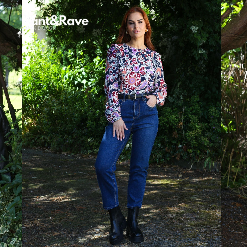 Jolene Mom Crop Jeans