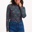 Annika Turtleneck Jersey Top