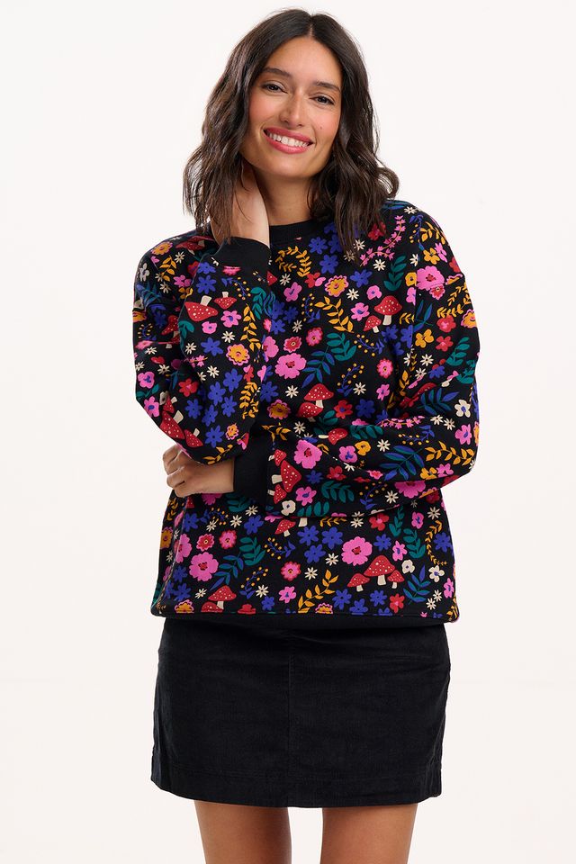Noah Sweatshirt Toadstool Floral