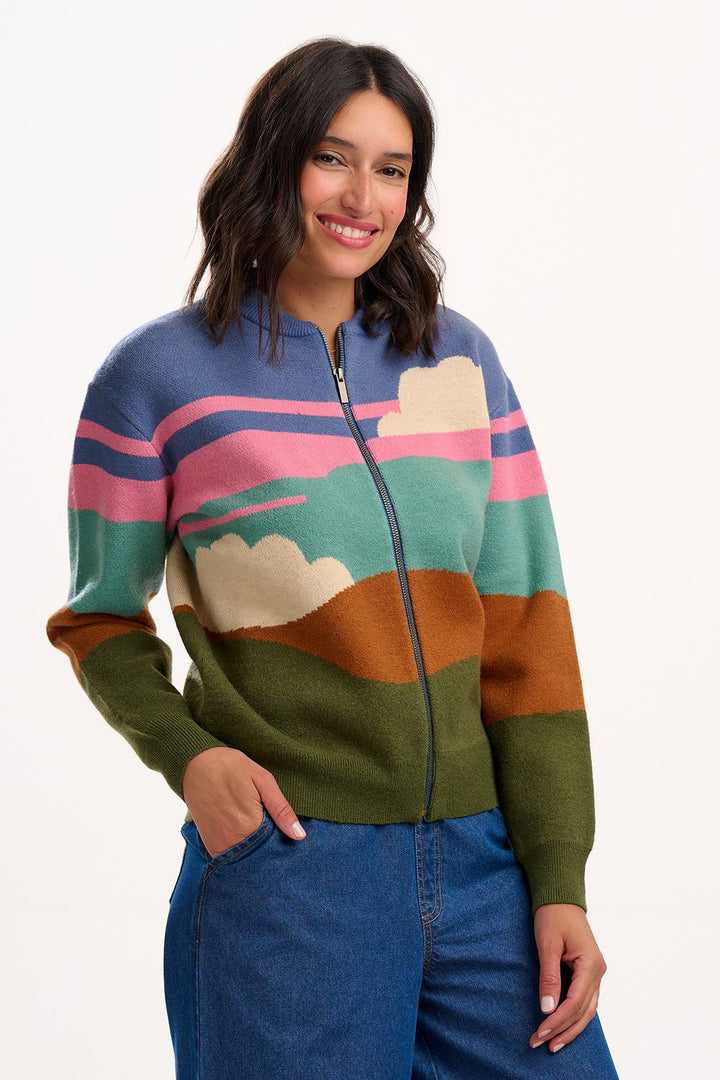Solana Knitted Bomber