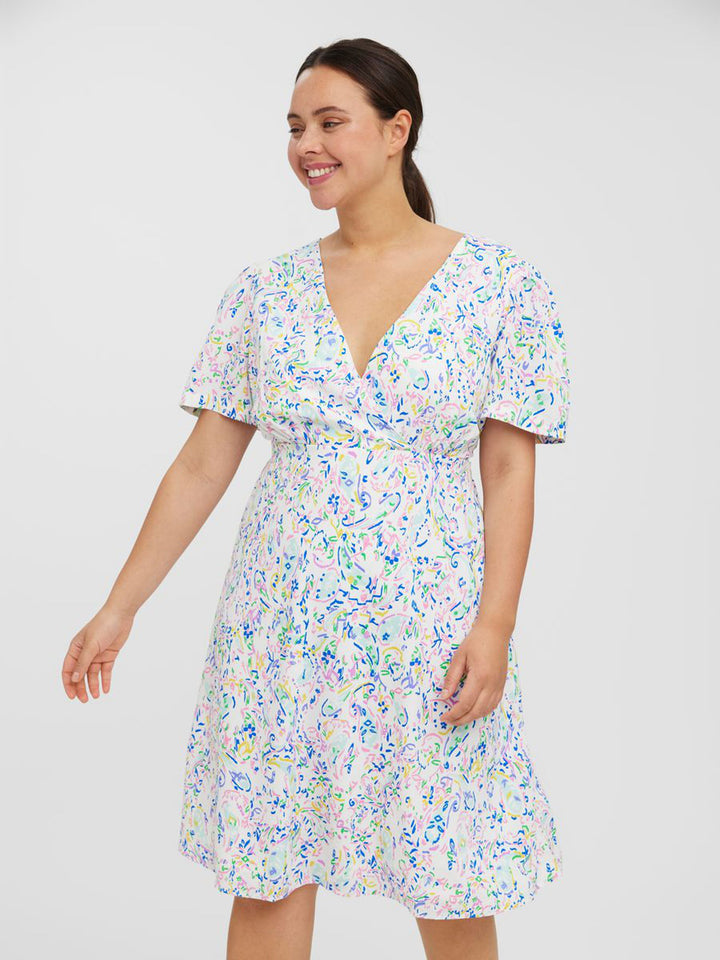 Curve Kathrine Short Sleeved Dress
