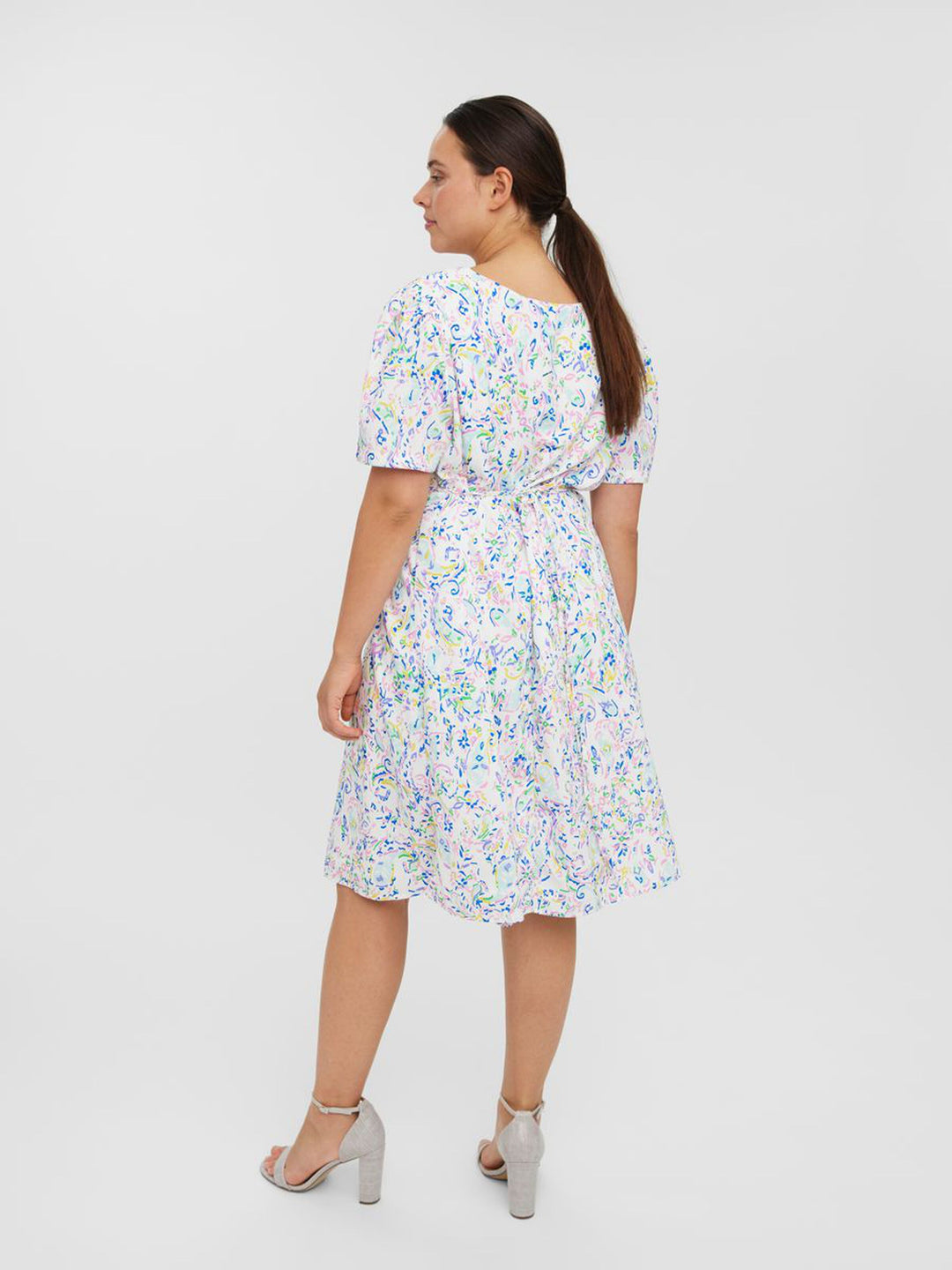 Curve Kathrine Short Sleeved Dress