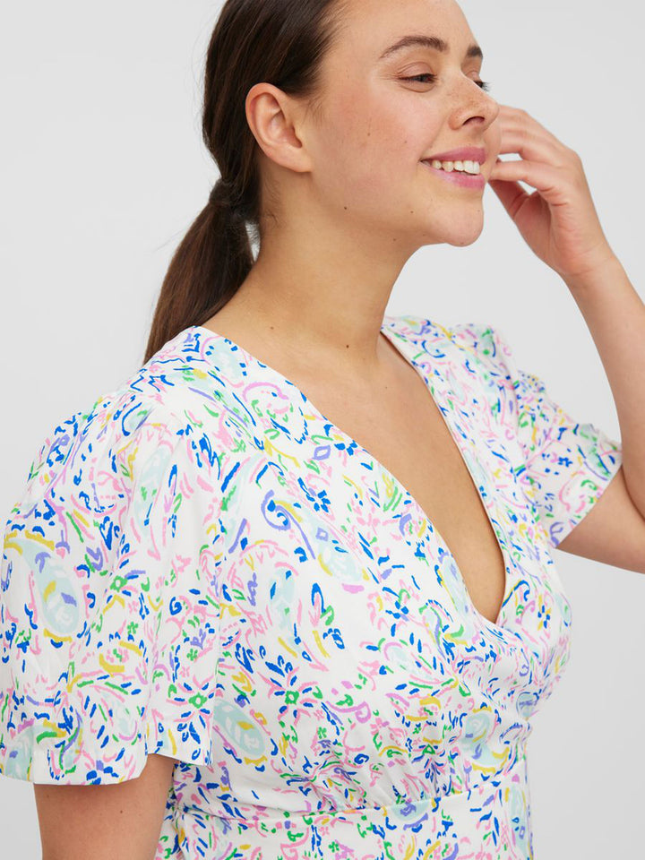 Curve Kathrine Short Sleeved Dress