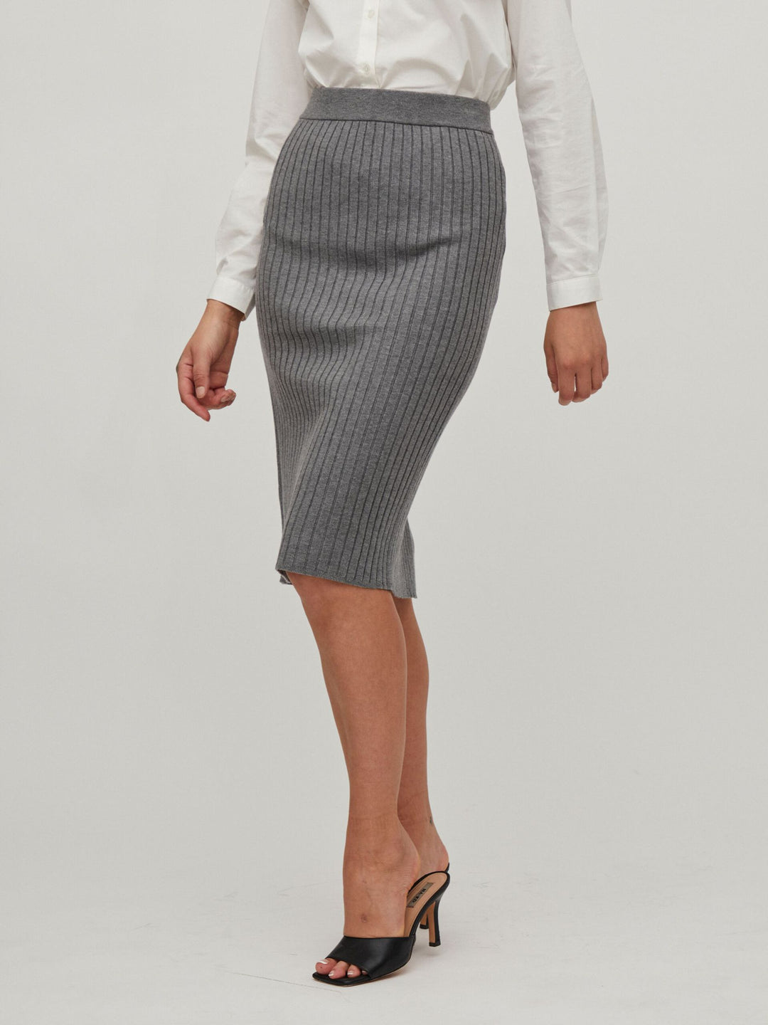 Comfy Rib Knit Skirt