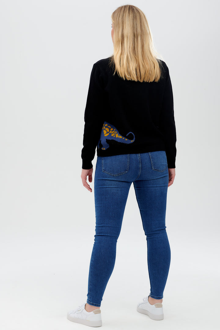 Jennifer Cardigan Dino Pop