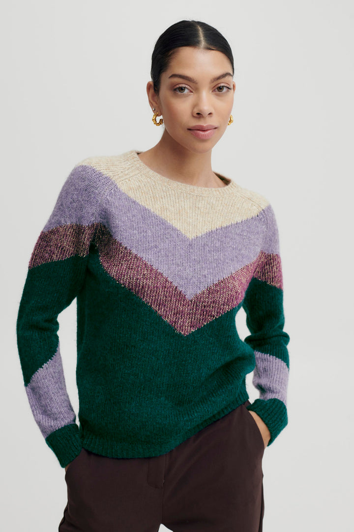 Oksana Stripe Jumper