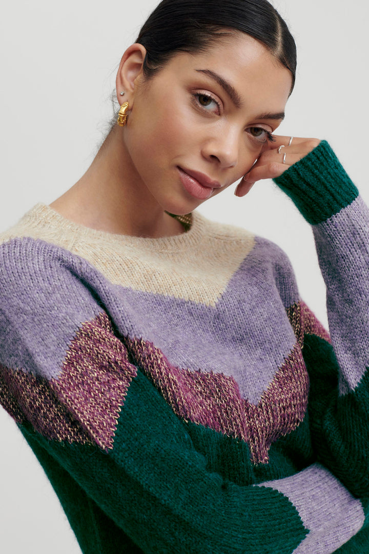 Oksana Stripe Jumper